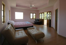 Inside the spacious north bedroom